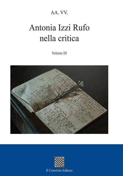 Antonia Izzi Rufo nella critica. Vol. 3 - copertina