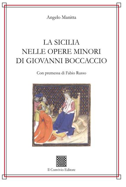 La Sicilia nelle opere minori di Giovanni Boccaccio - Angelo Manitta - copertina
