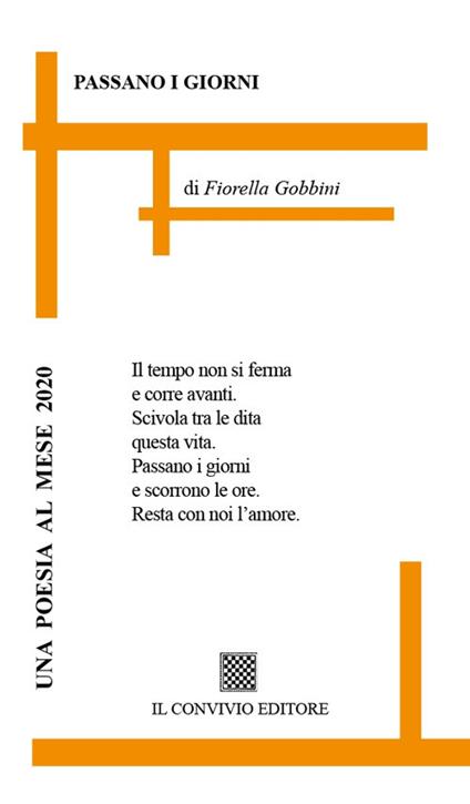 Passano i giorni - Fiorella Gobbini - copertina