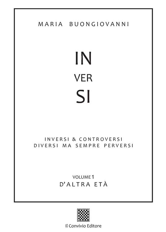 Inversi. Vol. 1: D'altra età - Maria Buongiovanni - copertina