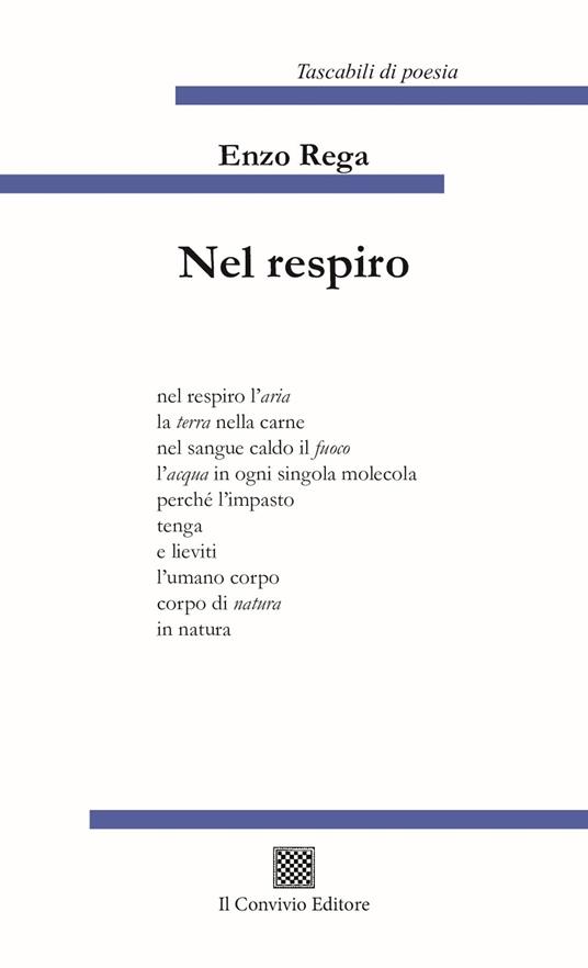 Nel respiro - Enzo Rega - copertina