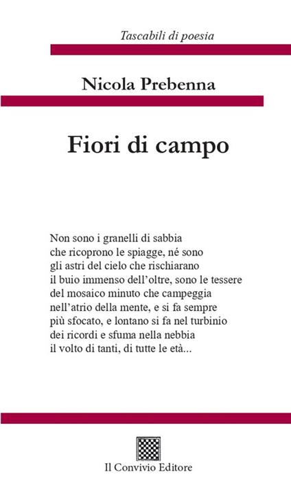 Fiori campo - Nicola Prebenna - copertina