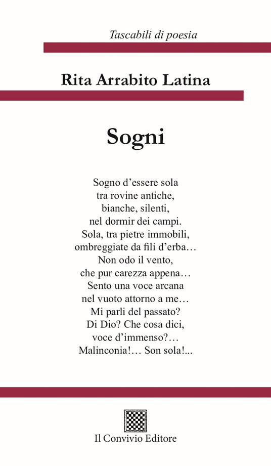 Sogni - Rita Arrabito Latina - copertina