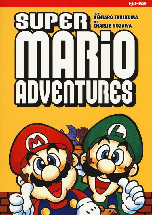 Super Mario adventures - Kentaro Takekuma,Charlie Nozowa - copertina