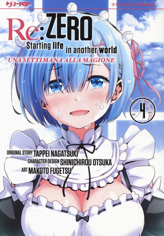 Re: zero. Starting life in another world. Una settimana alla magione. Vol. 4 - Tappei Nagatsuki - copertina