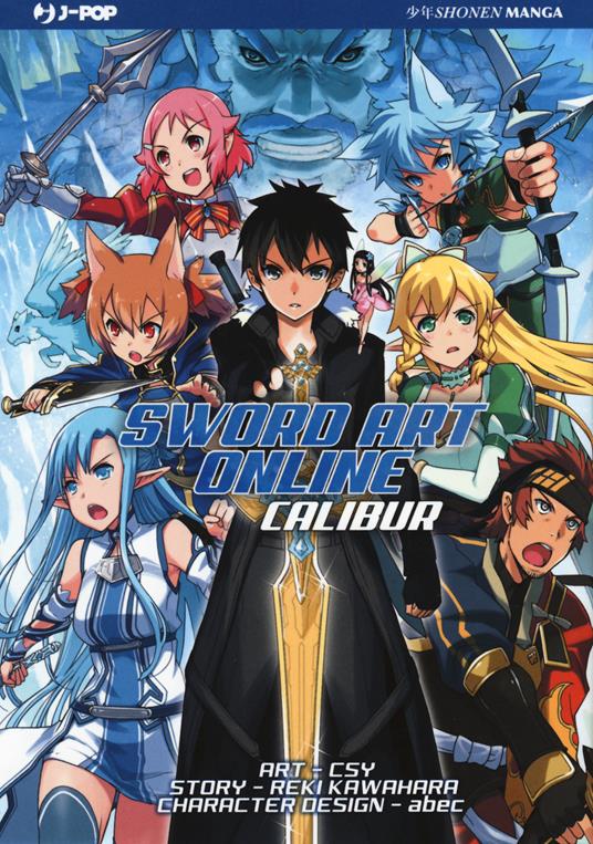 Sword art online. Calibur - Reki Kawahara - copertina