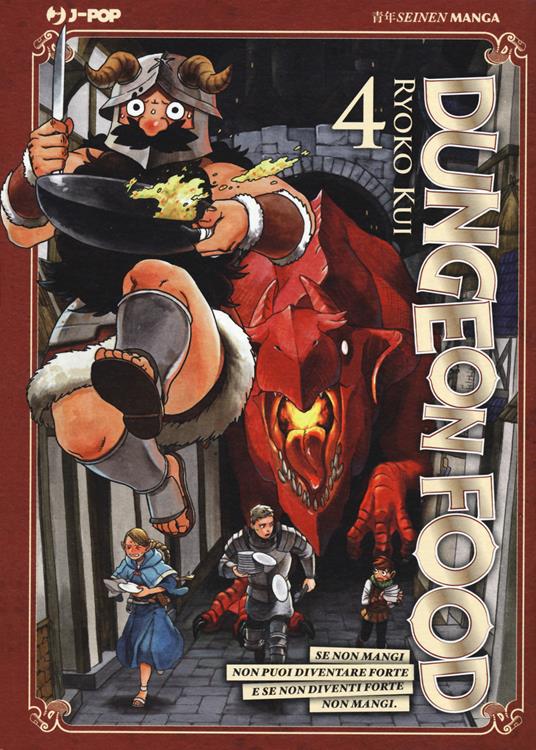 Dungeon food. Vol. 4 - Ryoko Kui - copertina