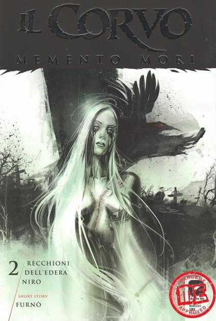 Il corvo. Memento mori. Ediz. variant. Vol. 2 - Roberto Recchioni,Werther Dell'Edera,Giovanna Niro - copertina
