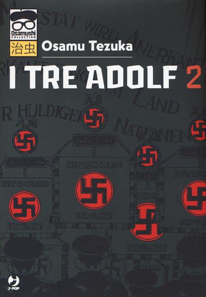 I tre Adolf. Vol. 2 - Osamu Tezuka - copertina