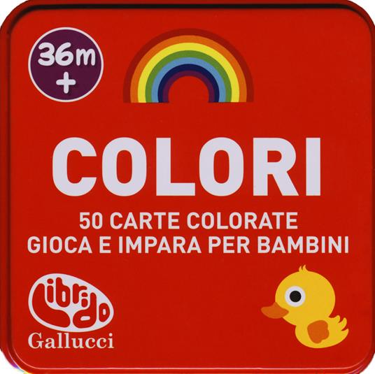 Colori. 50 carte domande e risposte - copertina