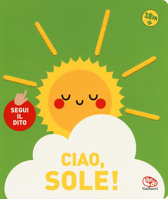 Ciao, sole! Segui il dito - copertina