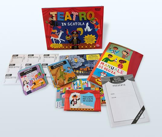 Teatro in scatola. Ediz. a colori. Con Altro materiale cartografico - Brian Mullin - copertina