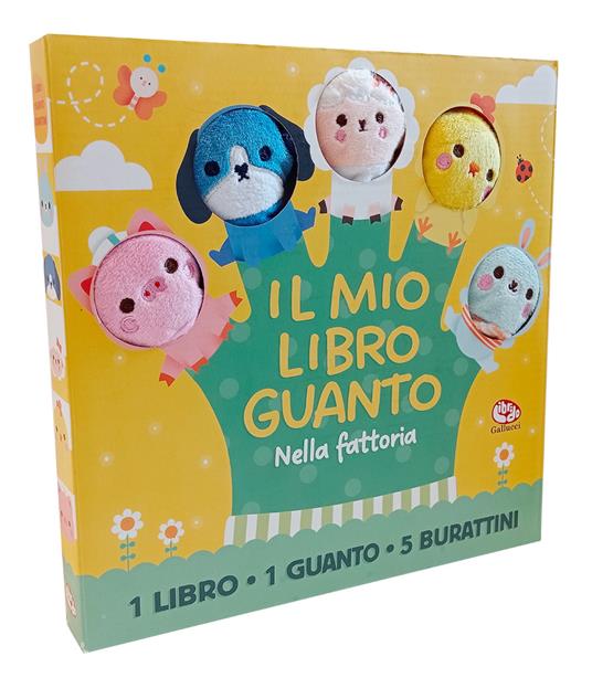 Nella fattoria. Il mio libro guanto. Ediz. a colori. Con guanto - Luli Bunny - copertina
