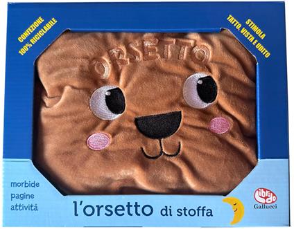 L'orsetto di stoffa. Ediz. a colori - copertina