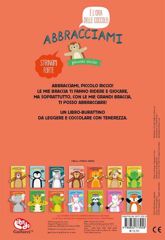 Abbracciami piccolo riccio. Ediz. a colori - Tanja Louwers - 2