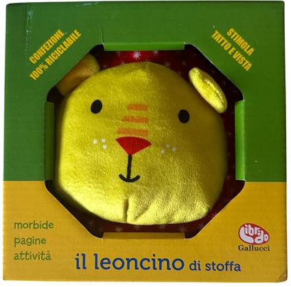 Il leoncino di stoffa. Ediz. a colori - copertina