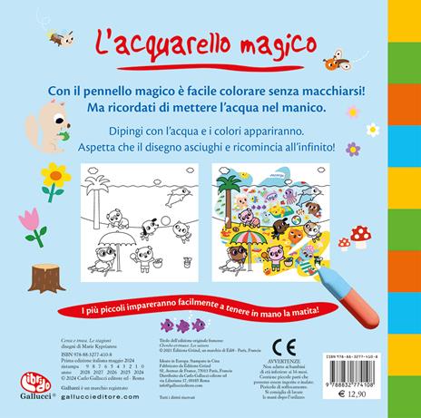 Le stagioni. L'acquarello magico. Ediz. a spirale. Con gadget - Marie Kyprianou - 3