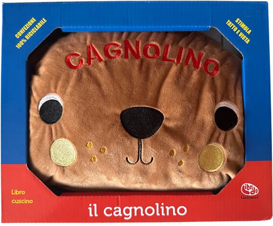 Il cagnolino. Libro cuscino. Ediz. a colori - copertina