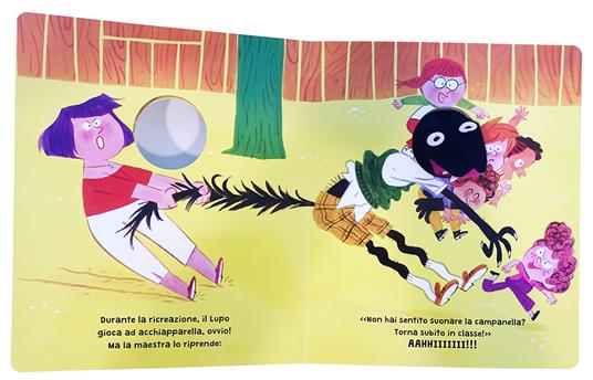 Anche il Lupo vuol andare a scuola! Ediz. a colori. Con marionetta - Jean Leroy - 2