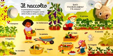 L'orto. Burattino sapientino. Ediz. a colori - Hélène Chetaud - 2