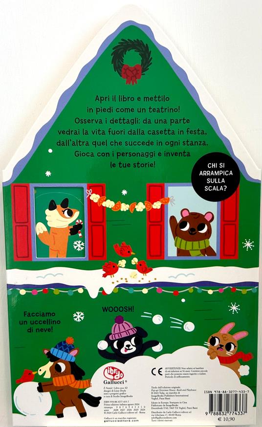 È Natale! Libro-casa 3D. Ediz. a colori - Lizzy Doyle - 3