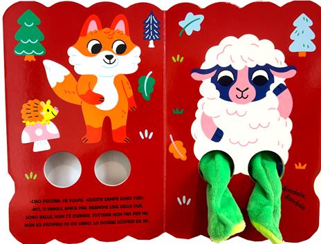 Ciao Volpe! Di chi sono queste zampe? Ediz. a colori - Lizzy Doyle - 2