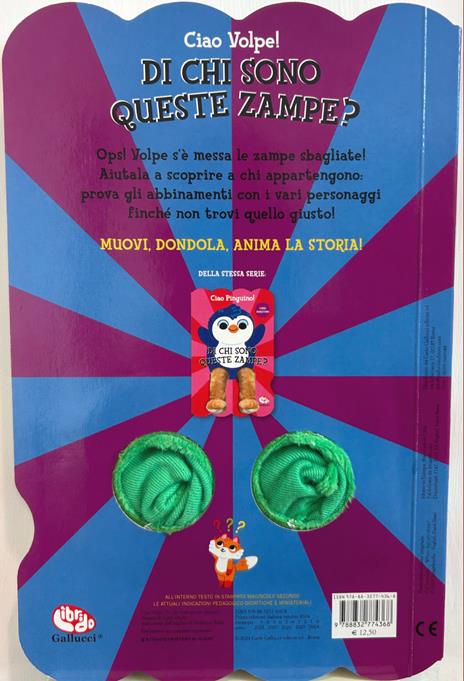 Ciao Volpe! Di chi sono queste zampe? Ediz. a colori - Lizzy Doyle - 3