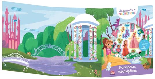 Meravigliose principesse. Le avventure magnetiche. Ediz. a colori. Con magneti - Pedro Riquelme - 2