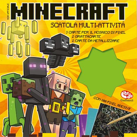 Minecraft. Scatola multi-attività. Ediz. a colori - Arianna Sabella - copertina