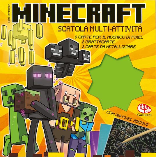Minecraft. Scatola multi-attività. Ediz. a colori - Arianna Sabella - copertina