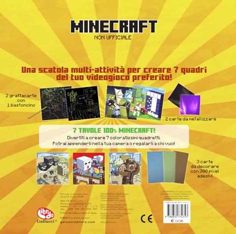 Minecraft. Scatola multi-attività. Ediz. a colori - Arianna Sabella - 3