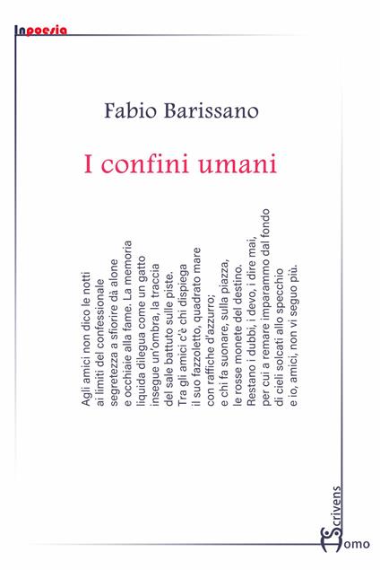 I confini umani - Fabio Barissano - copertina