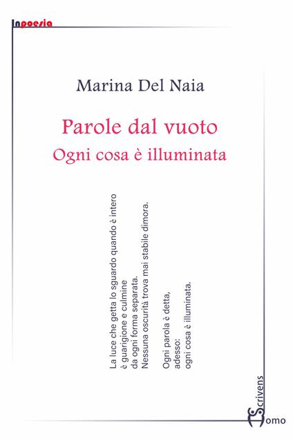 Parole dal vuoto. Ogni cosa è illuminata - Marina Del Naia - copertina