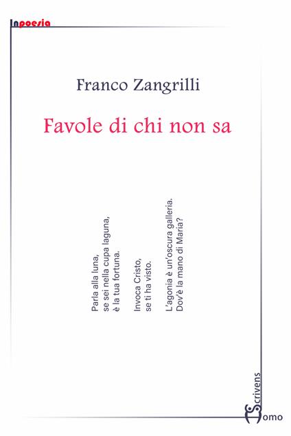 Favole di chi non sa - Franco Zangrilli - copertina