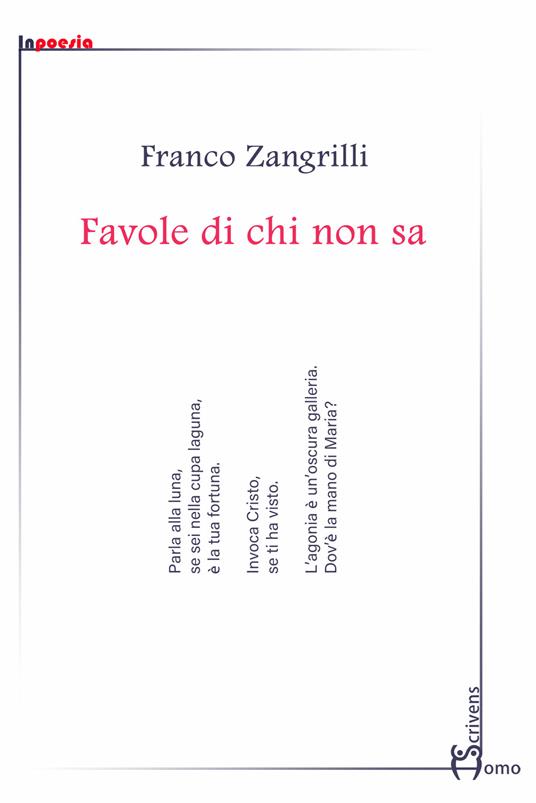 Favole di chi non sa - Franco Zangrilli - copertina