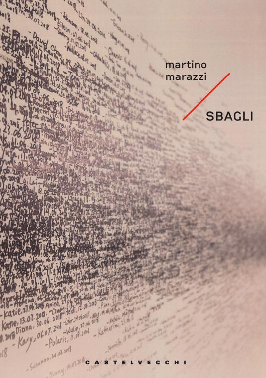 Sbagli - Martino Marazzi - copertina