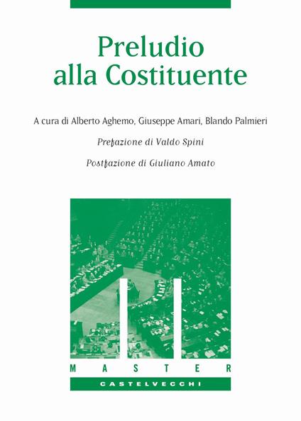 Preludio alla Costituente - copertina