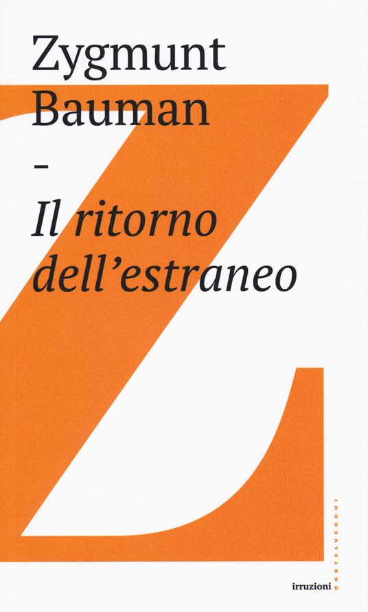Il ritorno dell'estraneo - Zygmunt Bauman - copertina