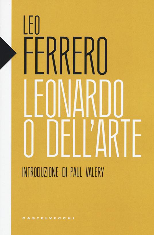 Leonardo o Dell'arte - Leo Ferrero - copertina