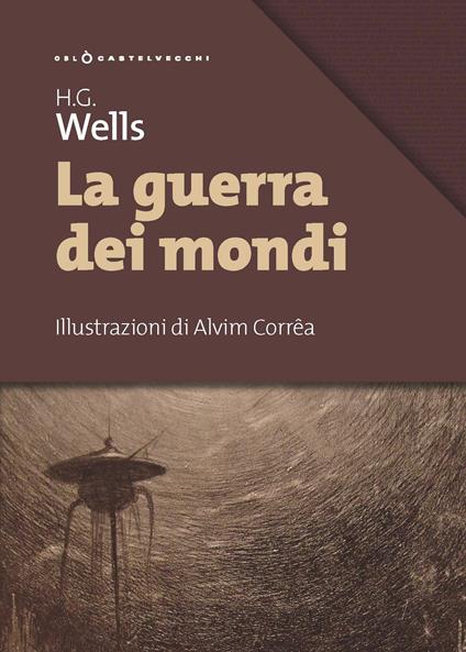 La guerra dei mondi - Herbert George Wells - copertina