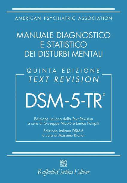 DSM-5-TR. Manuale diagnostico e statistico dei disturbi mentali. Text revision - copertina