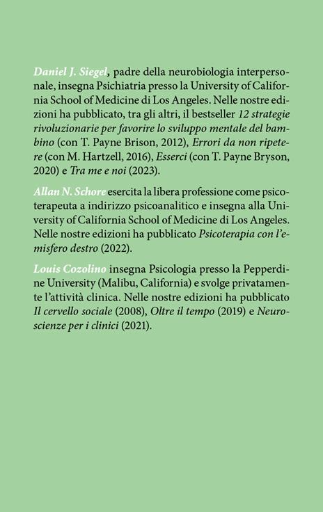 Neurobiologia interpersonale e pratica clinica - Daniel J. Siegel,Allan N. Schore,Louis Cozolino - 2