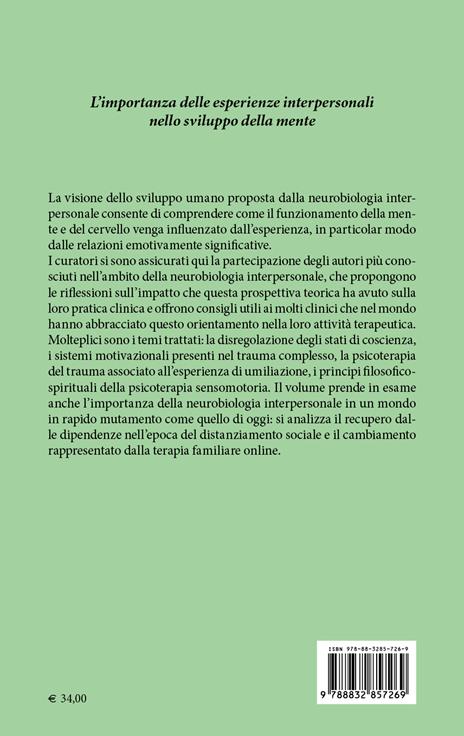 Neurobiologia interpersonale e pratica clinica - Daniel J. Siegel,Allan N. Schore,Louis Cozolino - 3