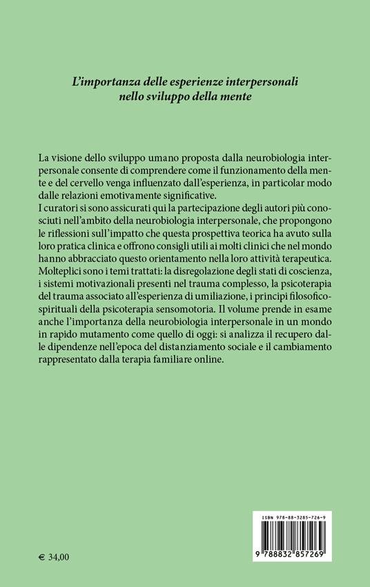 Neurobiologia interpersonale e pratica clinica - Daniel J. Siegel,Allan N. Schore,Louis Cozolino - 3