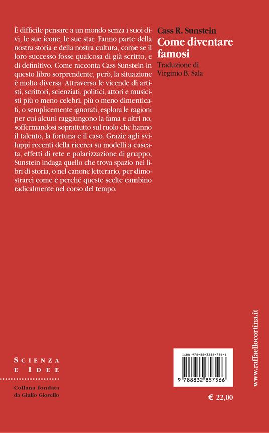 Come diventare famosi. La scienza segreta del successo - Cass R. Sunstein - 3
