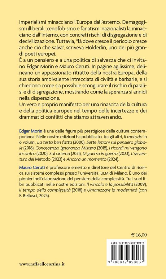 La nostra Europa. Nuova ediz. - Edgar Morin,Mauro Ceruti - 3