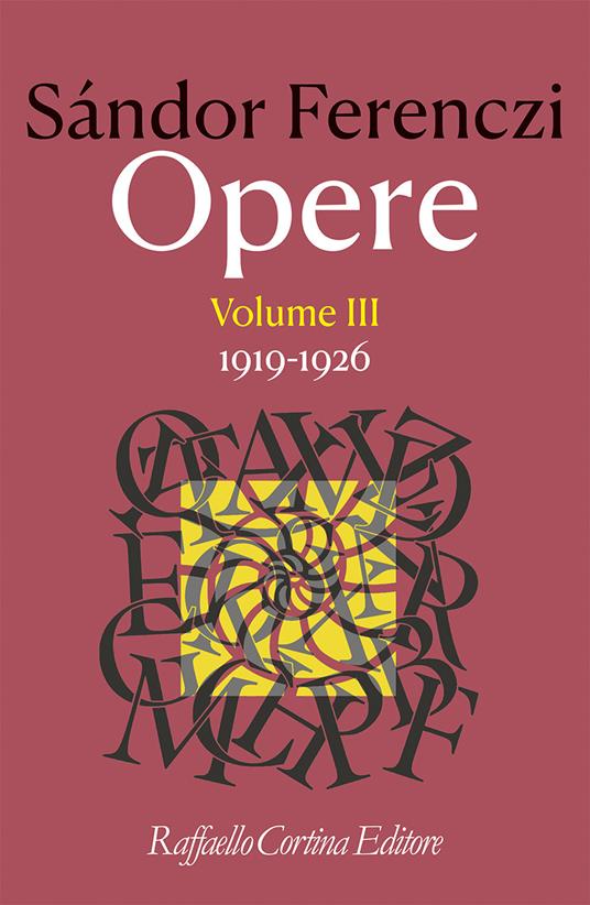 Opere. Vol. 3: 1919-1926 - Sándor Ferenczi - copertina