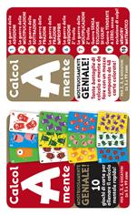 Calcol-A-mente. Mostruosamente geniale! 10 giochi di carte per allenare il calcolo mentale rapido! Ediz. a colori