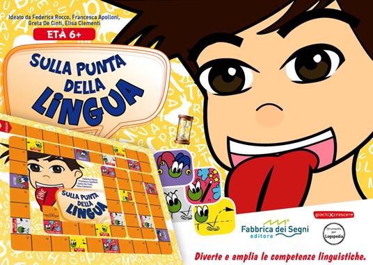 Sulla punta della lingua - Federica Rocco,Francesca Apolloni,Greta De Cinti - copertina