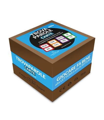Trovaparole. Semplici giochi di carte per comporre e acquisire dimestichezza con i fonemi. Con 136 Carte - Claudia Ferraroli - copertina